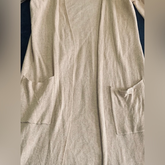 for thee maxi cashmere cardigan with pockets - Picture 4 of 5